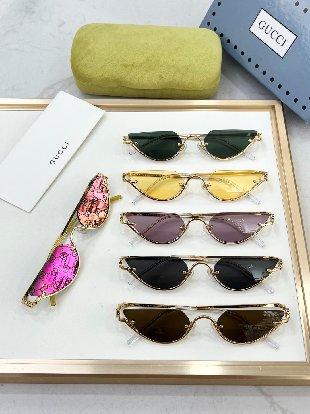 Gucc* MODEL：GG1603S SUN GLASS IN STOCK