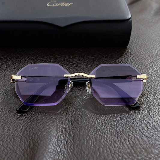 Women Sunglasses with Elongated C Cartier motif
