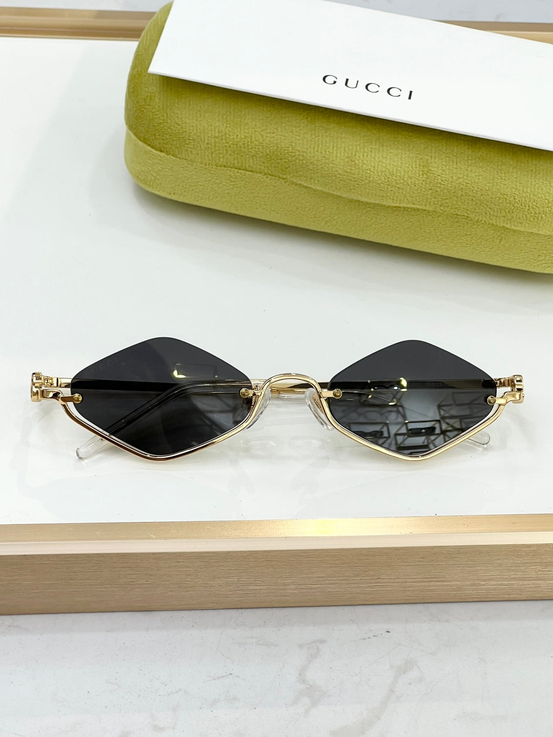GUCC* MODEL：GG1604S SUN GLASS IN STOCK